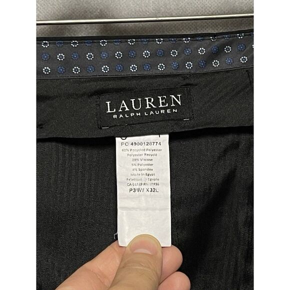 Ralph Lauren Pants Men 38x31.5 Black Label Hybrid Chino‎ Golf Performance Active - Picture 10 of 11